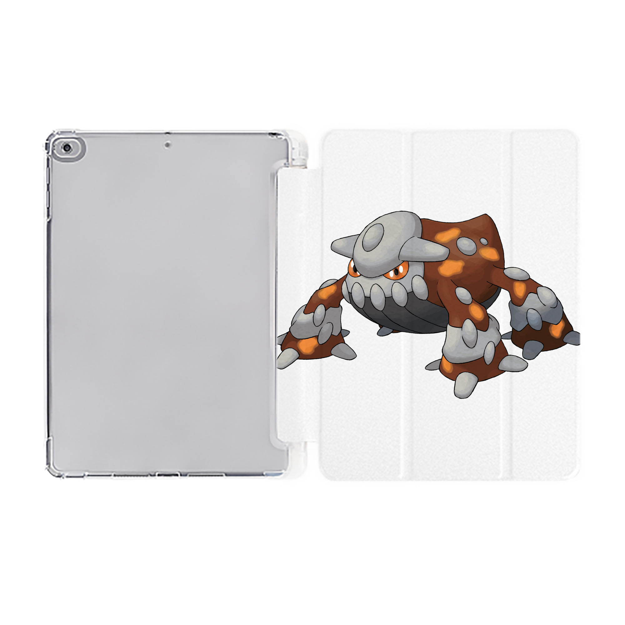 （画像用） ポケットモンスター Pokémon IPad ケース ペン収納付き 三つ折りスタンド PUレザー×シリコン 対応機種9.5/10.5/10.9インチ